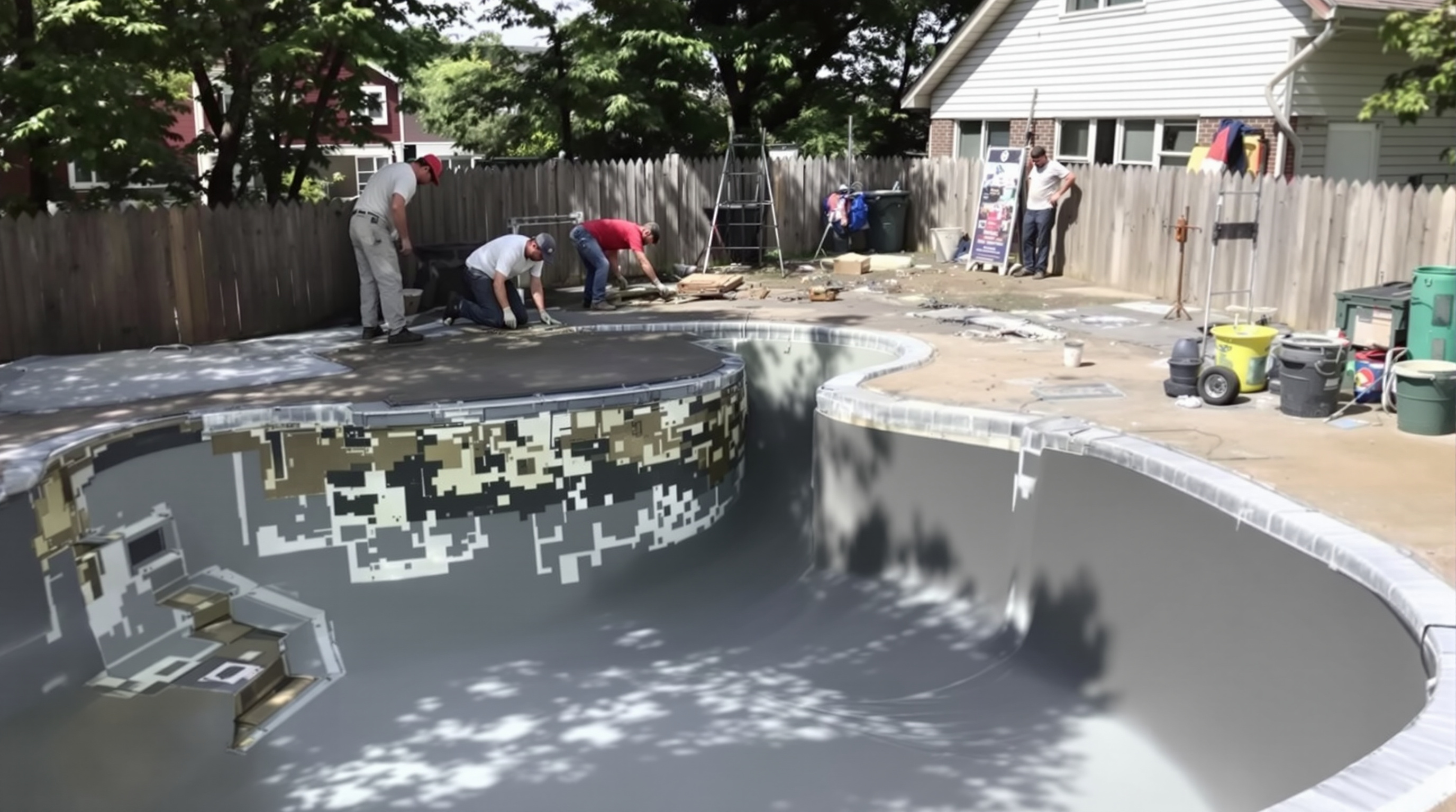 Rénovation piscine quand comment