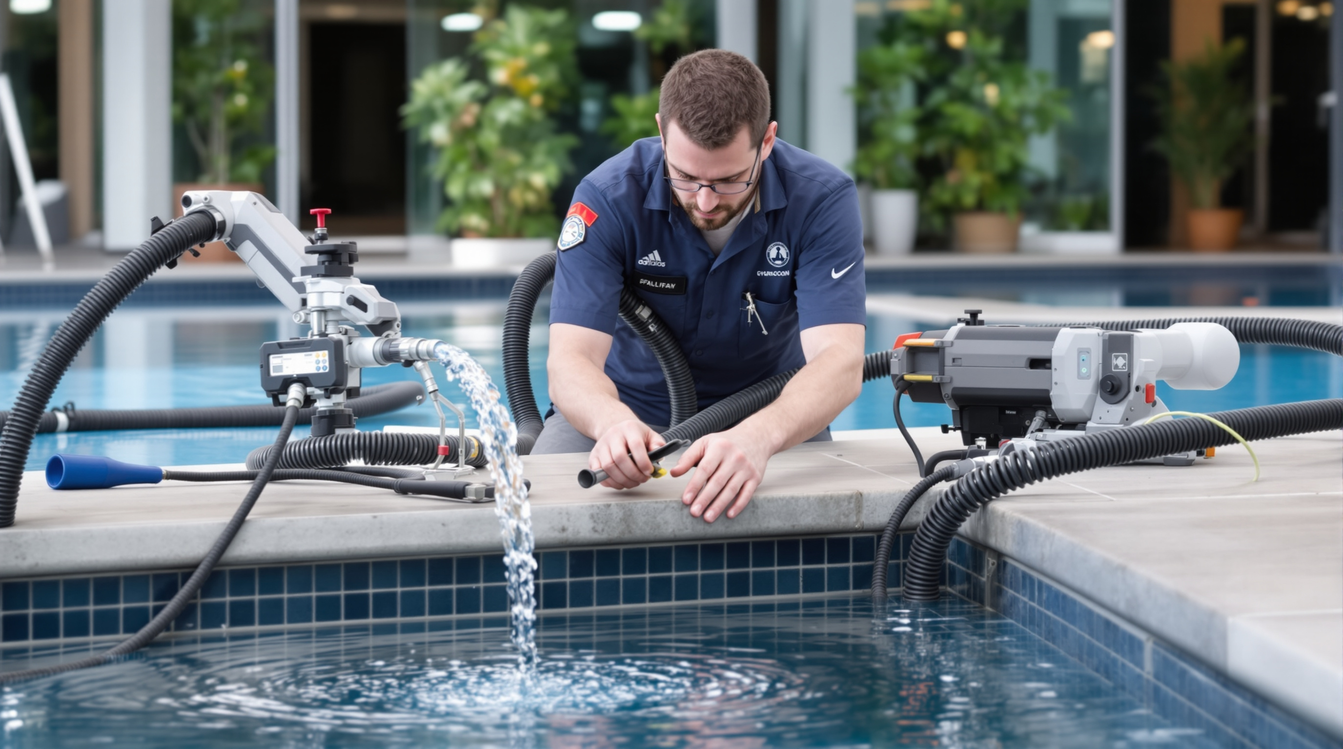 Piscine entretenue sur la Côte d'Azur