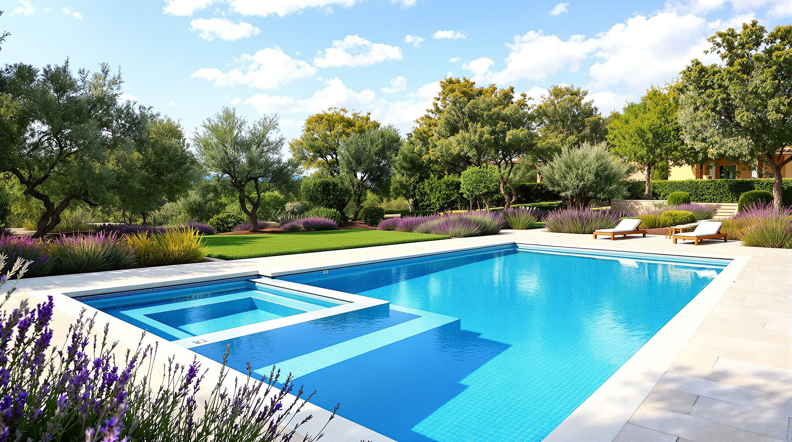 Construction piscine Côte d'Azur